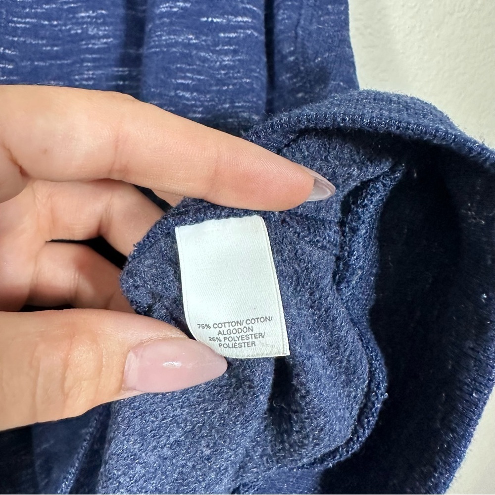 Victoria’s Secret Hoodie Pullover Sweater Size M in Heather Blue - Picture 6 of 9